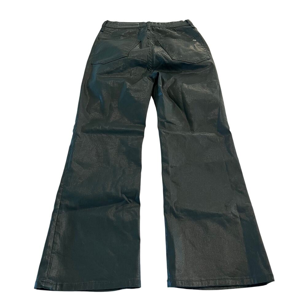 Rag & Bone Casey High Rise Ankle Flare Jeans in‎ Coated Pine Grove Size 30 - Picture 3 of 11